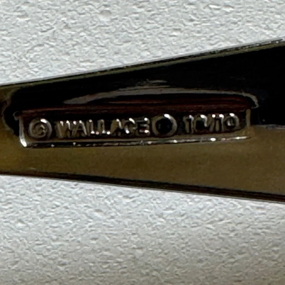 Wallace Summerset Frost Stainless Steel Flatware Classic Double Line Border